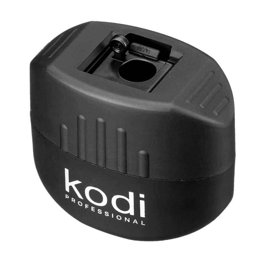 Стругачка для косметичних олівців Kodi Professional чорна матова, з одним лезом